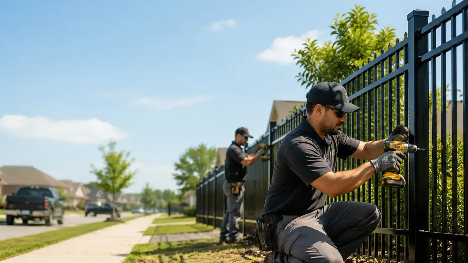 Metal Fence Installation in Orchard, IA